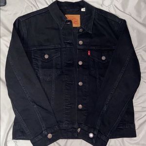Levi Black Jean Jacket